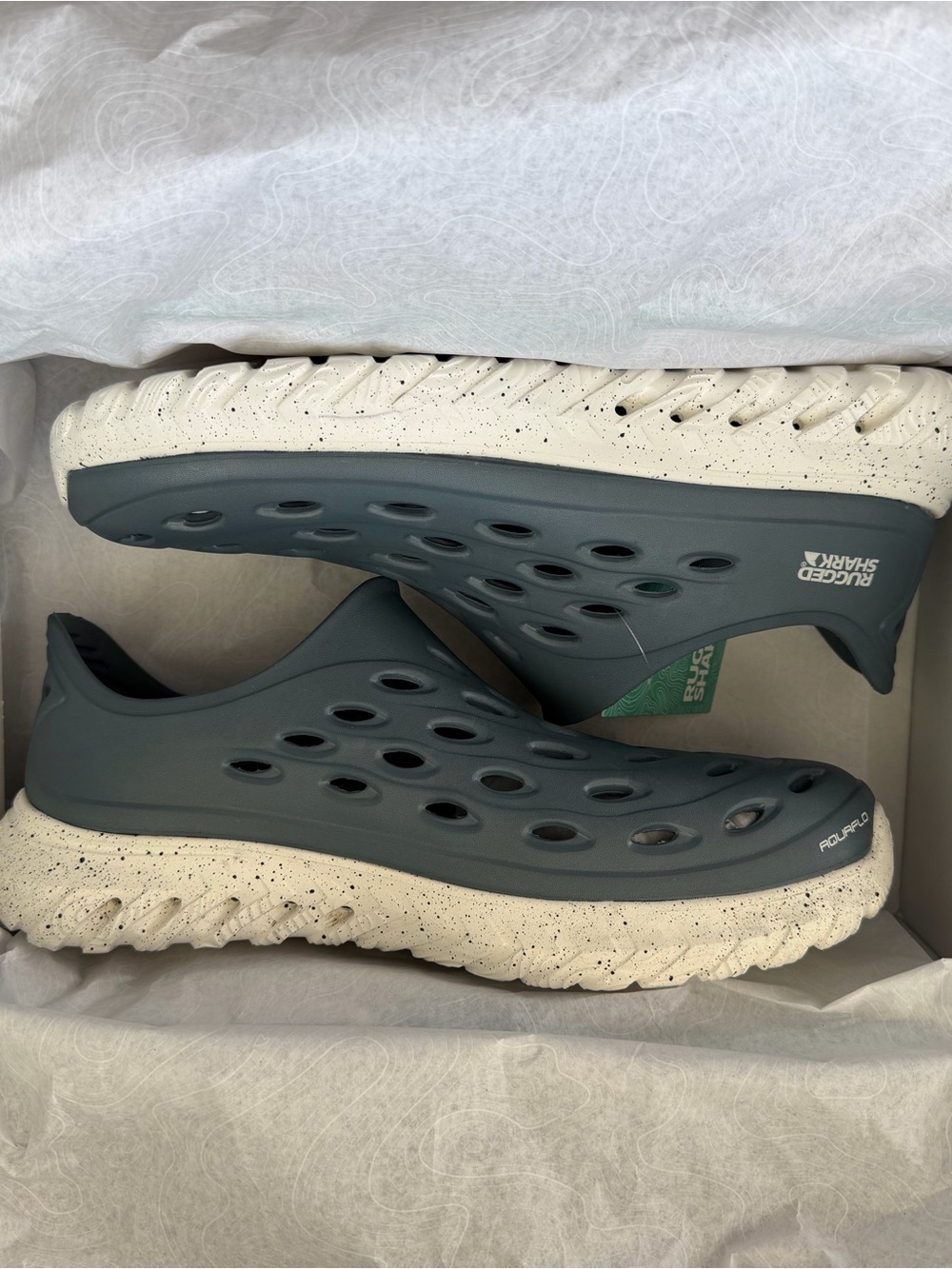 Rugged Shark Men's Slip-On & Water Show - Size 13 - New w/Tags - Picture 2 of 7